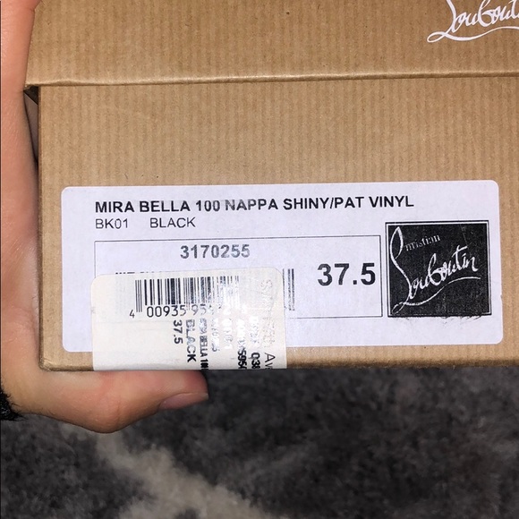 Christian Louboutin Mira Bella 100 Nappa Shiny - Picture 7 of 7